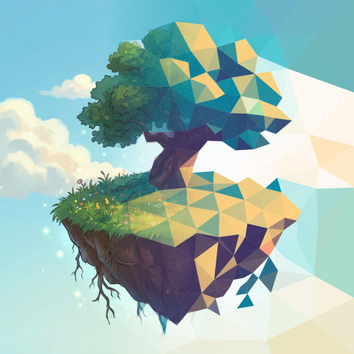 Teaser for Gradient Descent in the ALPS: Abstracted Low-Poly Stylization and Fabrication